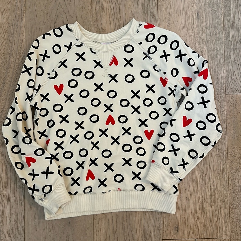 Never worn Hanna Andersson xo sweatshirt